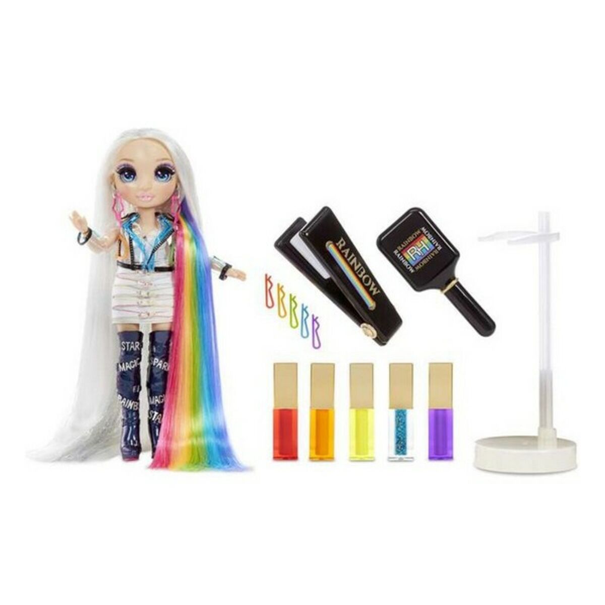 Playset Rainbow Hair Studio Rainbow High 569329E7C 5 viename (30 cm)