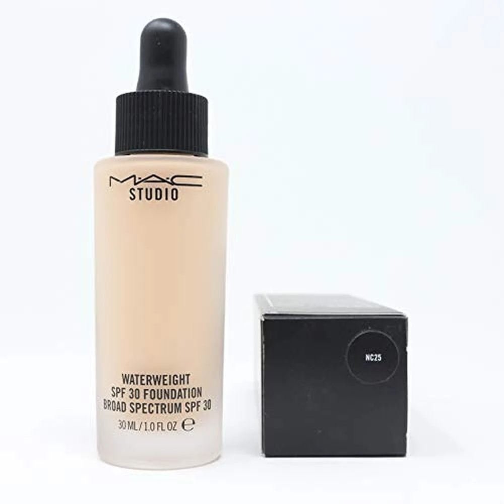 MAC Studio Waterweight SPF30 NC25 makiažo pagrindas 30 ml