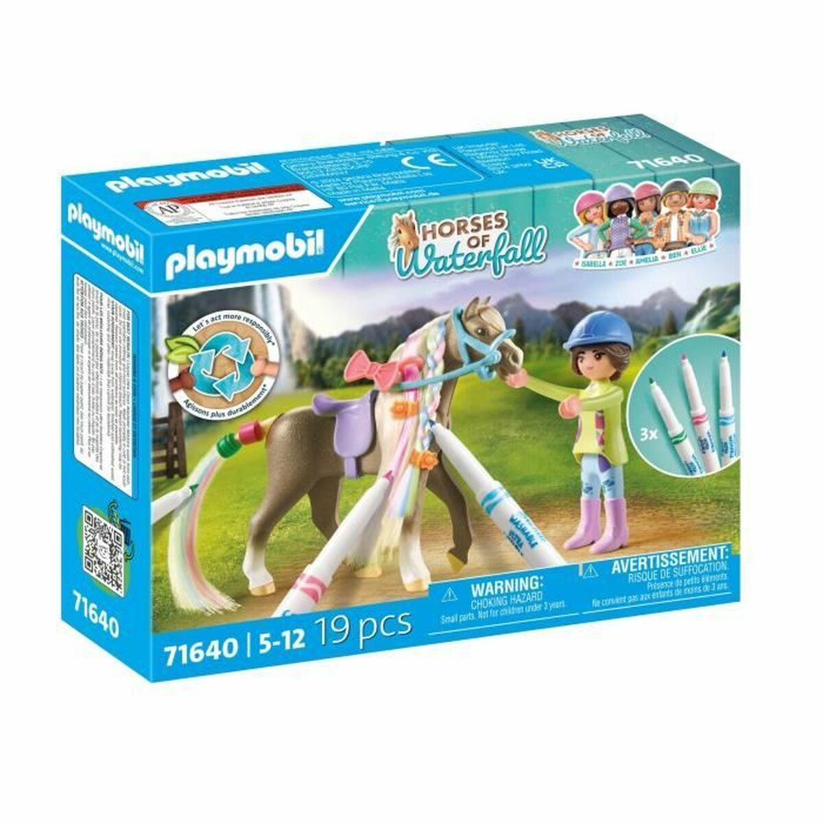 Playset Playmobil 71640 Horses of Waterfall 19 Dalys