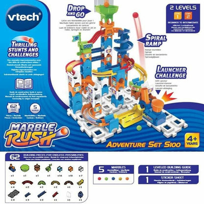 Trasa su Rampomis Vtech Adventure Set S100 + 4 metų