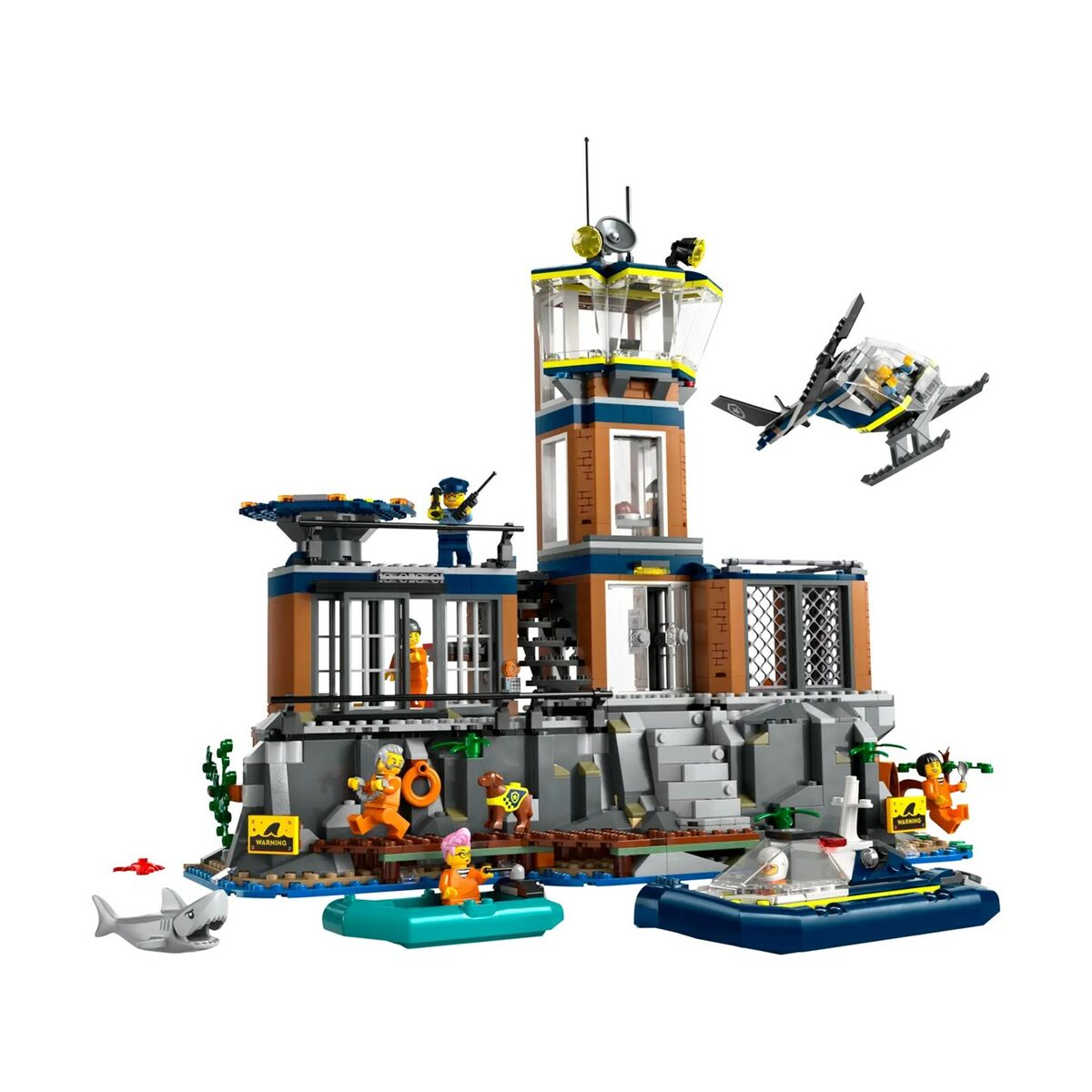 Statybos rinkinys Lego 60419 Police Station Island Spalvotas 980 Dalys