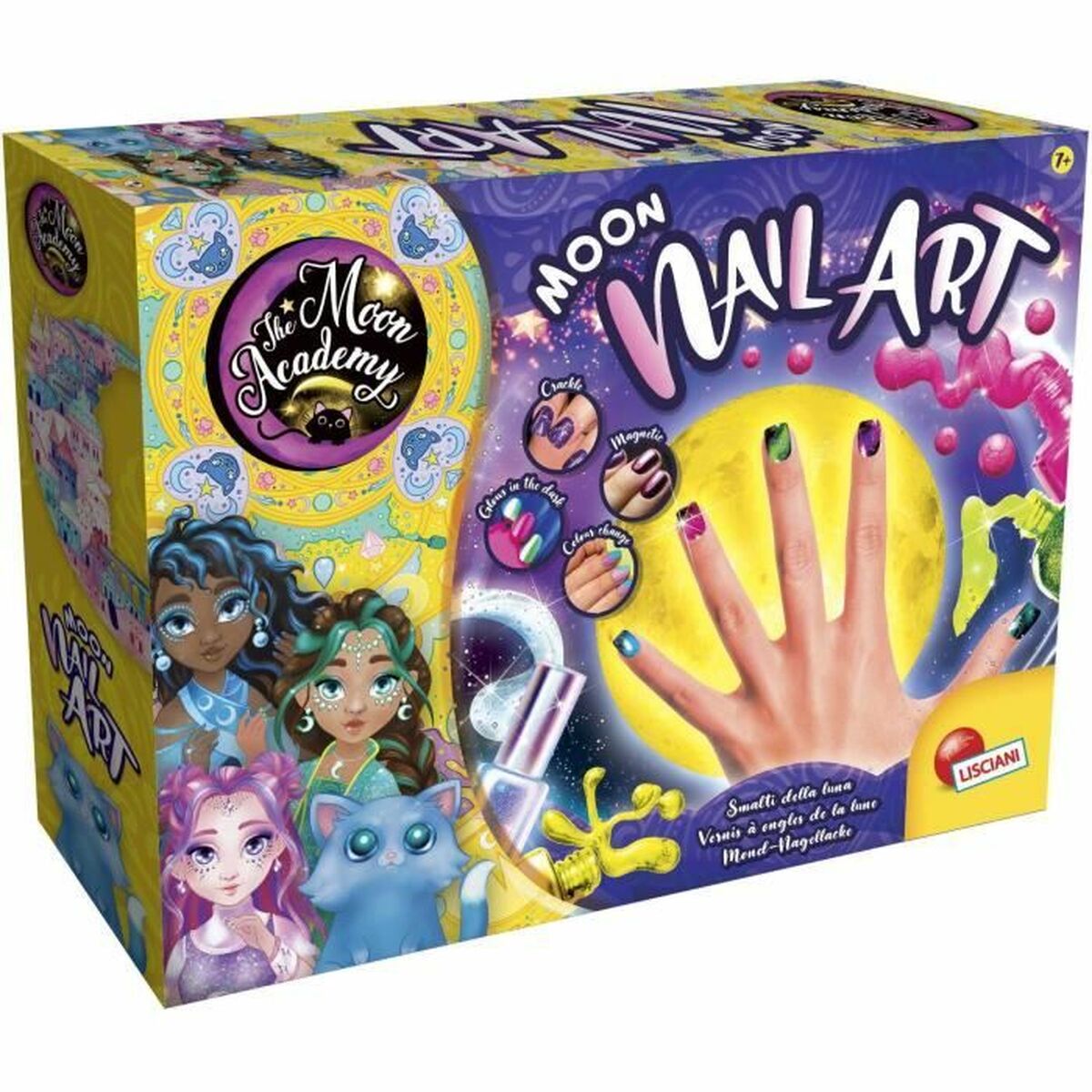 Krembriulė Lisciani Giochi Magic Nail Polish Kit