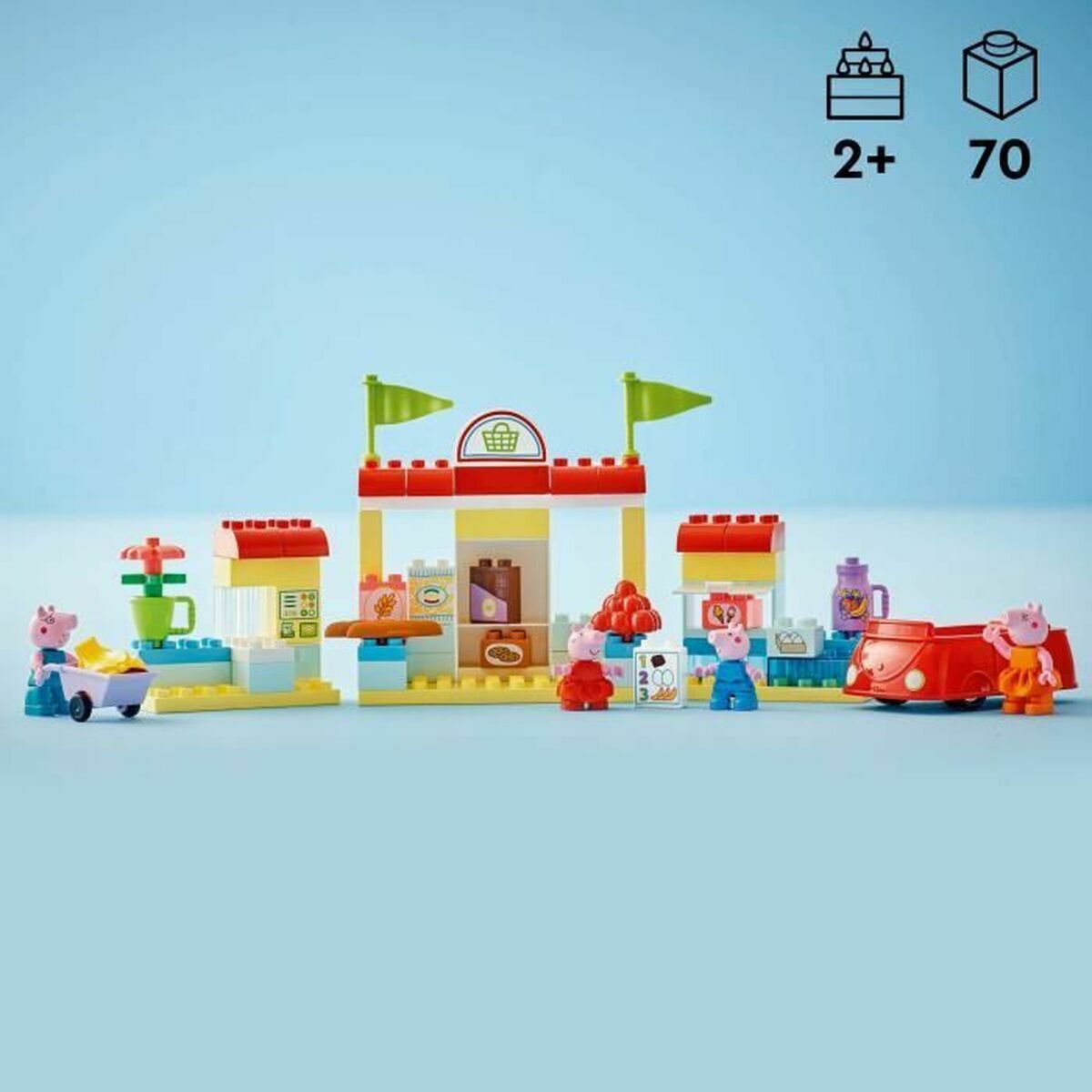 Statybos rinkinys Lego Peppa Pig's Supermarket Spalvotas