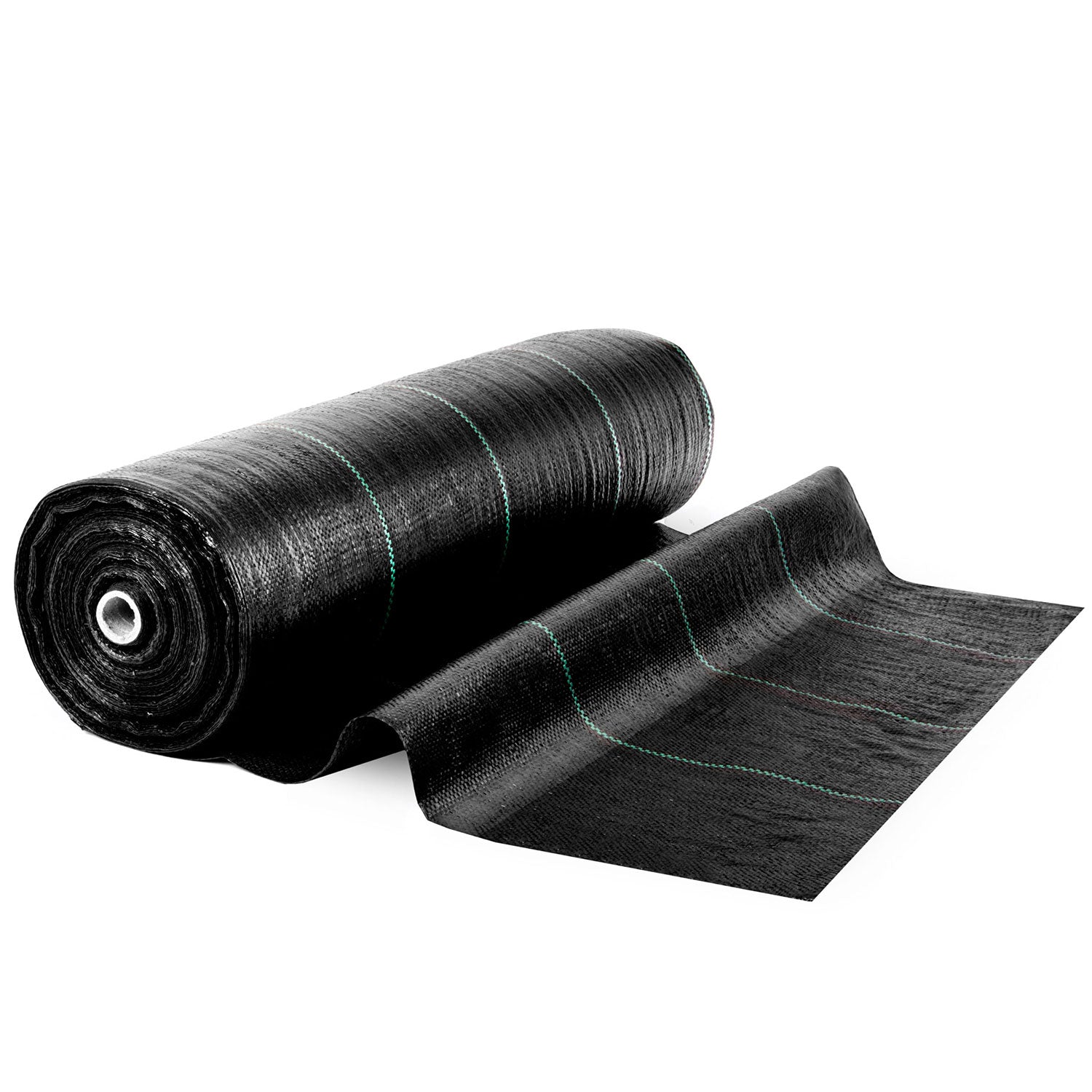 Agrotkanina 1,6 m x 100 m 90 g/m2 + 100 spygliuočių Plonos - juoda