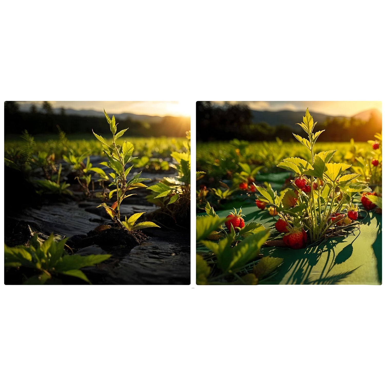 Agrofilinas sodas 1,6 m x 100 m 90 g/m2 + 100 spygliuočių Plonos - juoda-žali