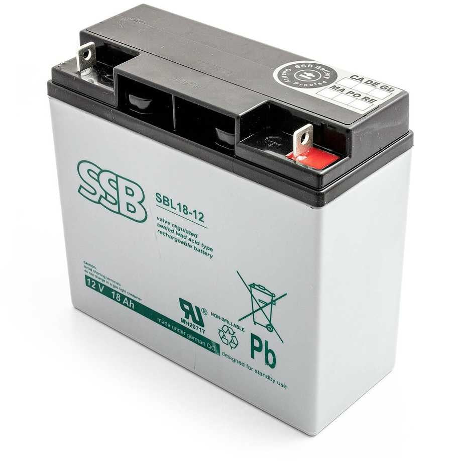 Akumuliatorius SSB SBL (18 Ah, 12V)