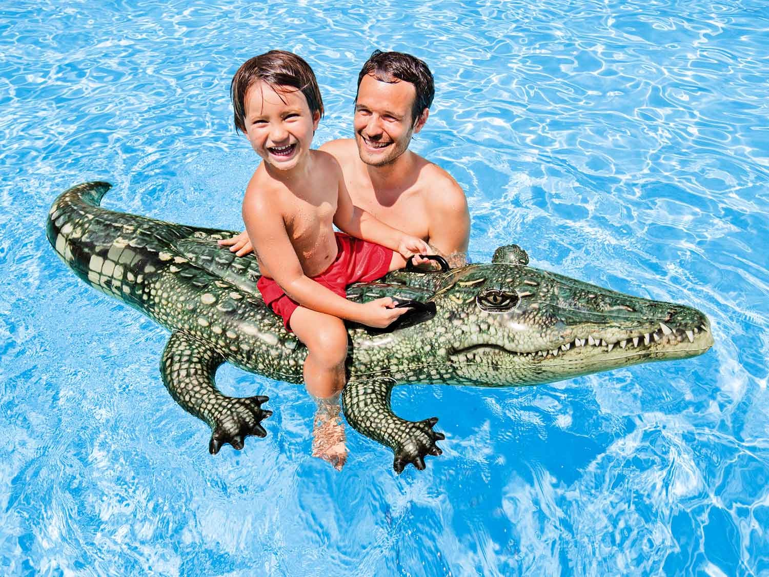 Žvejoti aligatorius 170 x 86 cm INTEX 57551