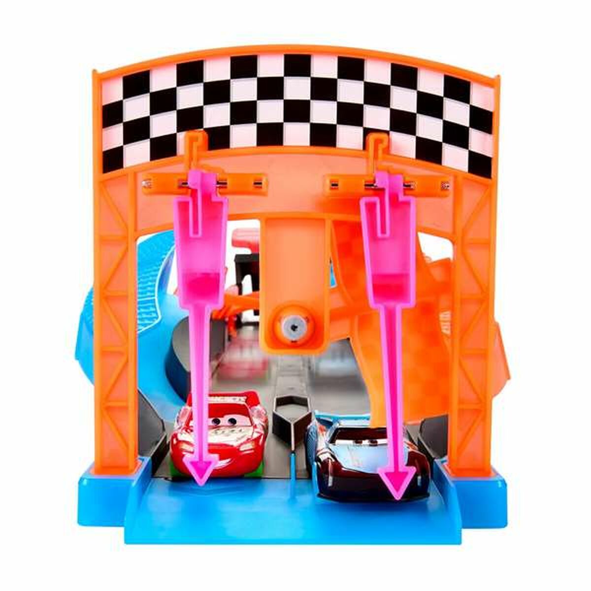 Paleidimo trasa Mattel Glow Racers Šviesti tamsoje