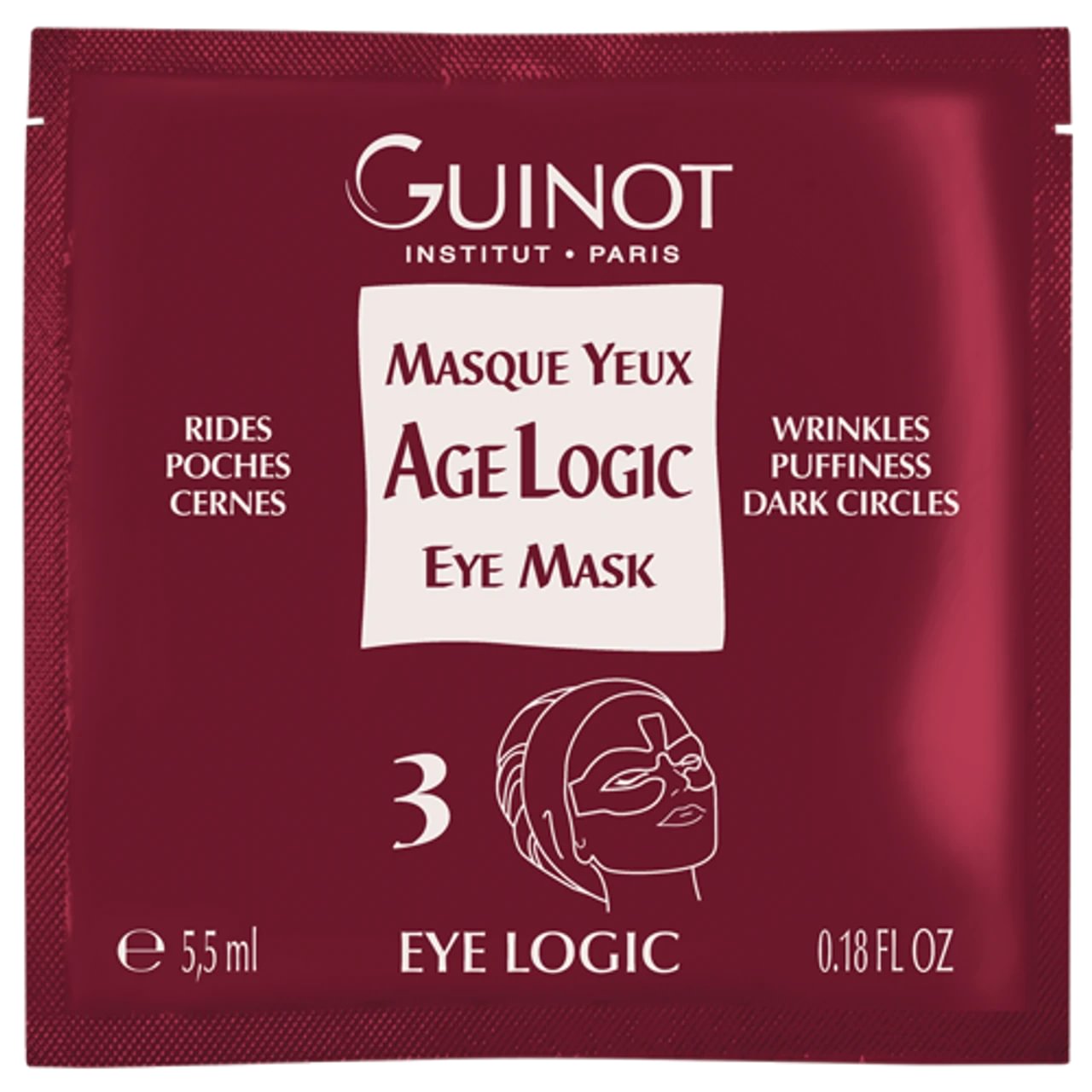 Guinot Age Logic Yeux paakių kaukė 4 x 5.5 ml