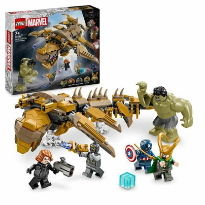 Statybos rinkinys Lego Marvel 76290 Avengers Leviathan Set 347 Dalys