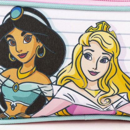 Dvigubas penalas Disney Princess Rožinė 22,5 x 8 x 10 cm