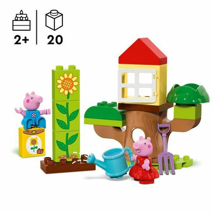 Statybos rinkinys Lego Peppa Pig's Garden and Treehouse Spalvotas