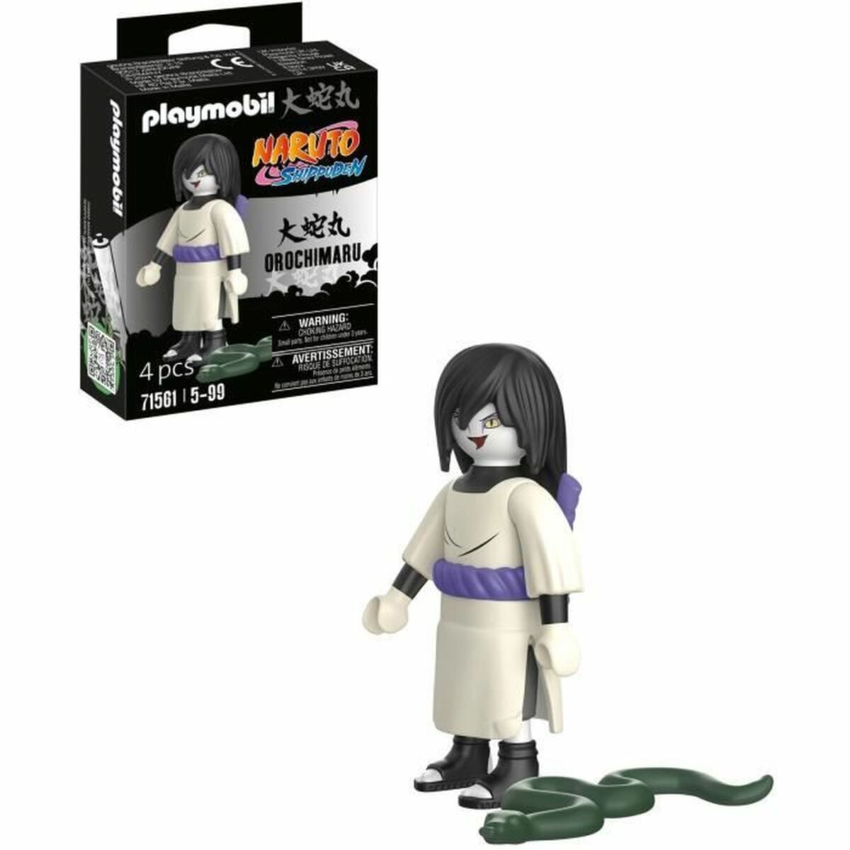 Statulėlė Playmobil Naruto 71561 4 Dalys