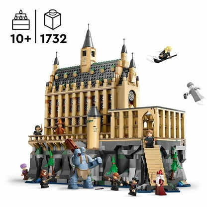 Statybos rinkinys Lego 76435 Hogwarts Castle: Great Hall Spalvotas 1732 Dalys