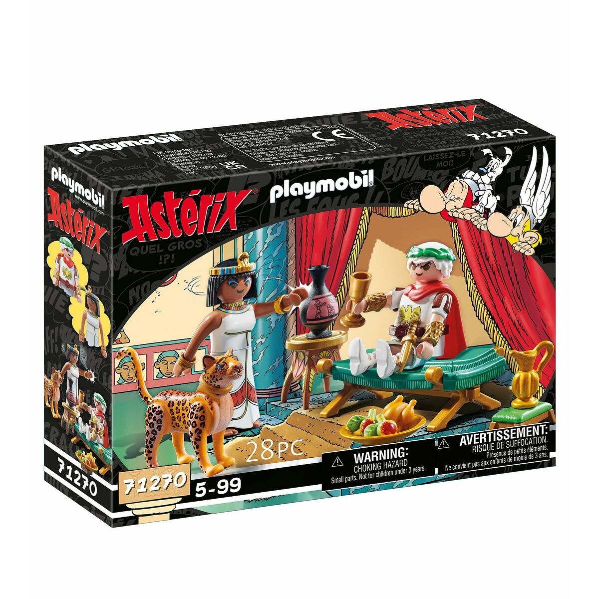 Playset Playmobil 71270 - Asterix: César and Cleopatra 28 Dalys