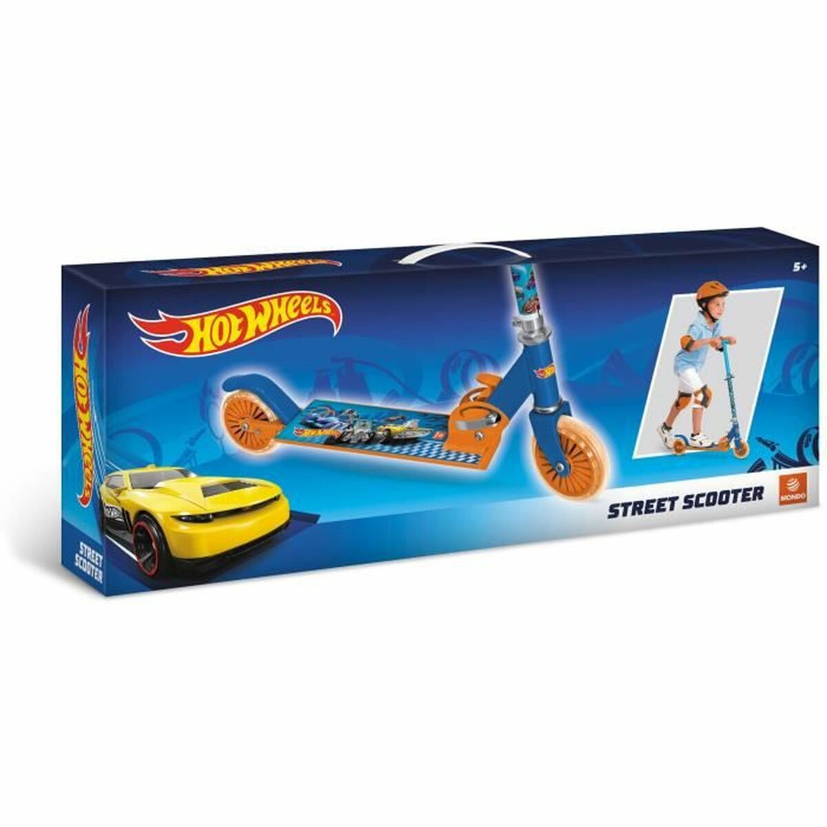 Paspirtukas Mondo Hot Wheels Vaikiškas