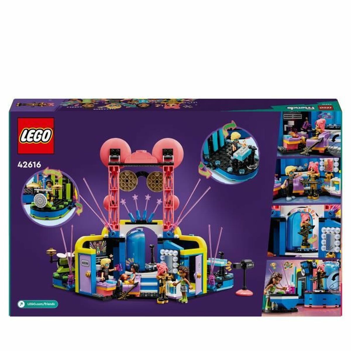 Statybos rinkinys Lego 42616 Friends Heartlake City Musical Violet 669 Dalys