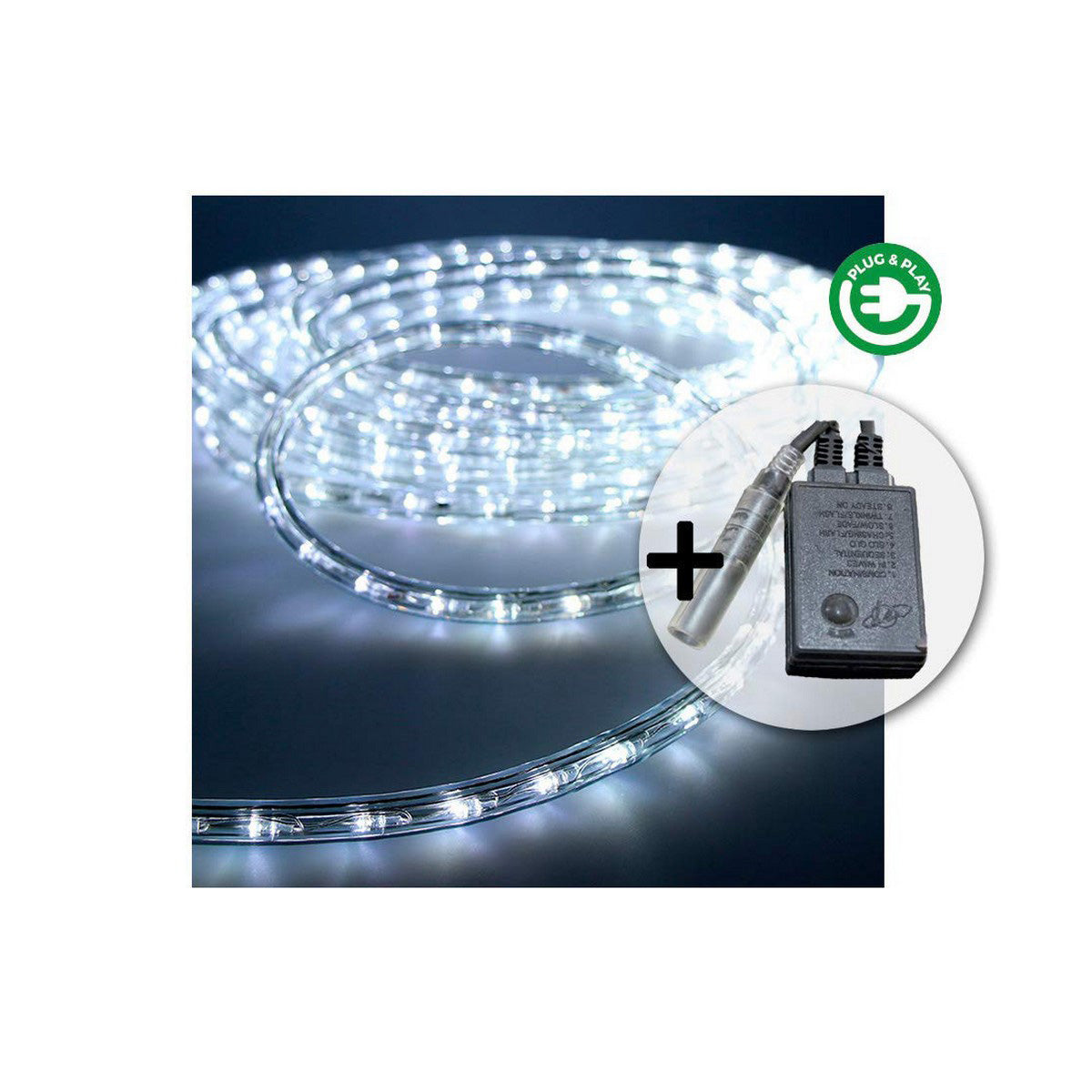 Žarna LED EDM 71491 Flexiled Skaidrus 230 V 12 m