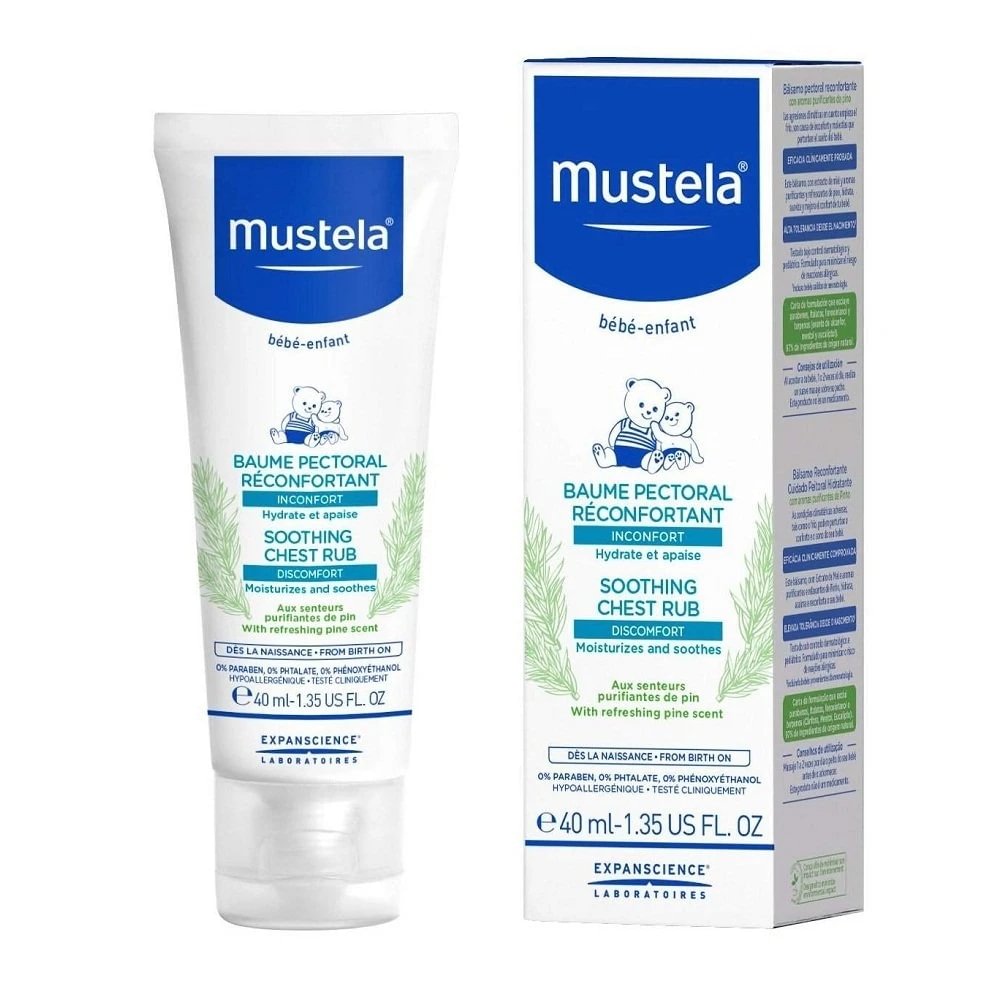 Mustela Raminantis krūtinės kremas 40ml