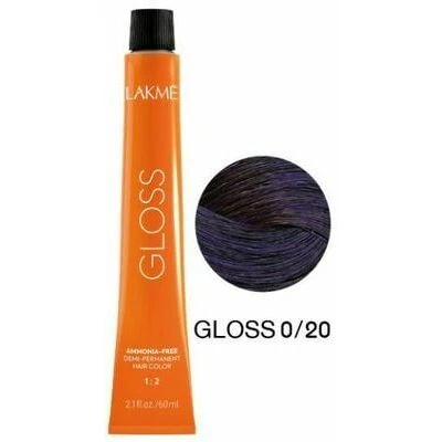 Lakme Gloss 0/20 plaukų dažai 60ml