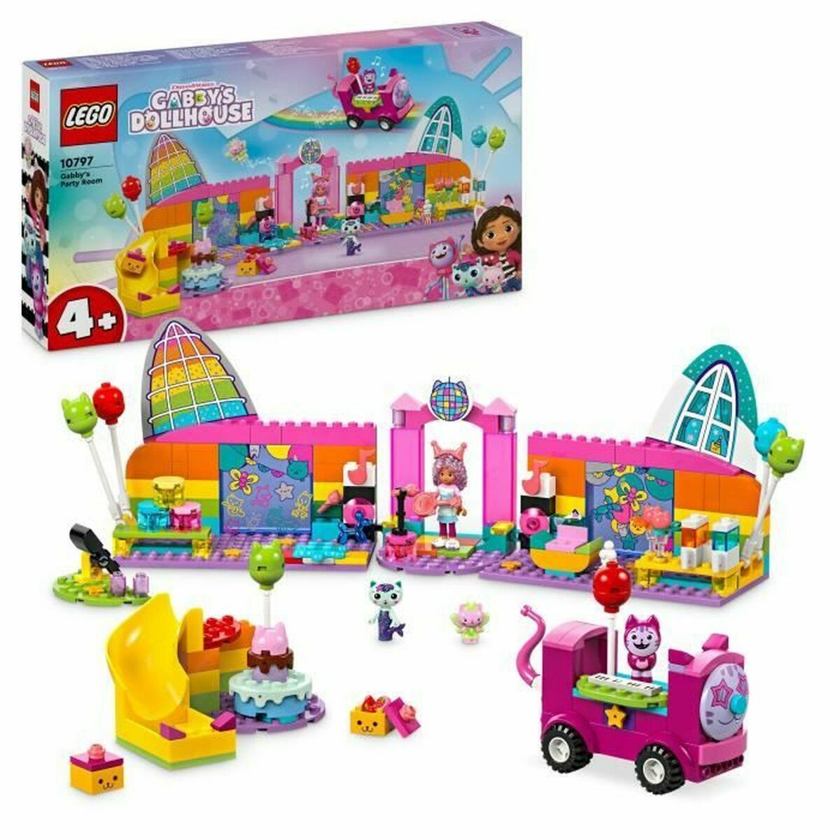 Statybos rinkinys Lego GABBY’S DOLLHOUSE Spalvotas