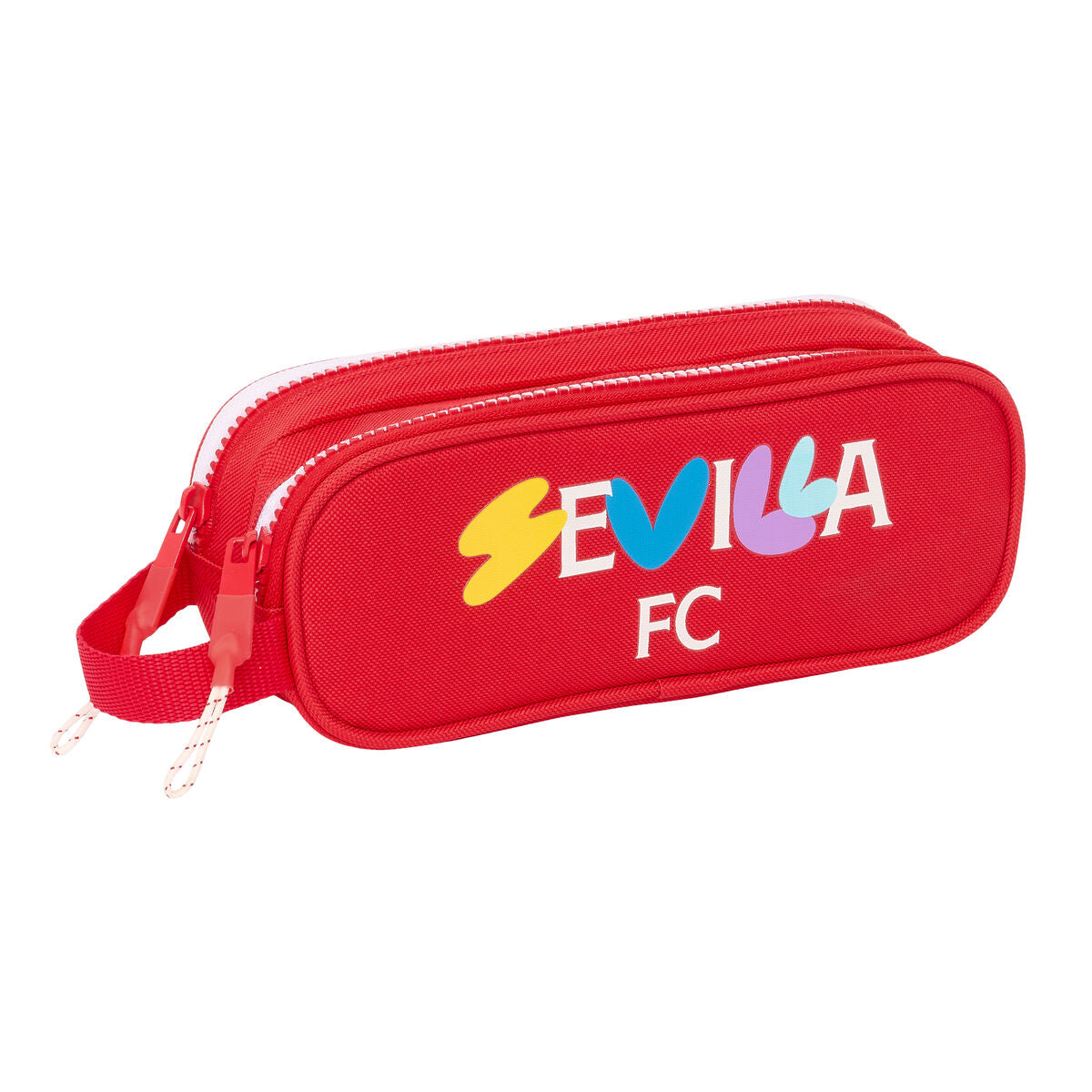 Dvigubas penalas Sevilla Fútbol Club Raudona 21 x 8 x 6 cm