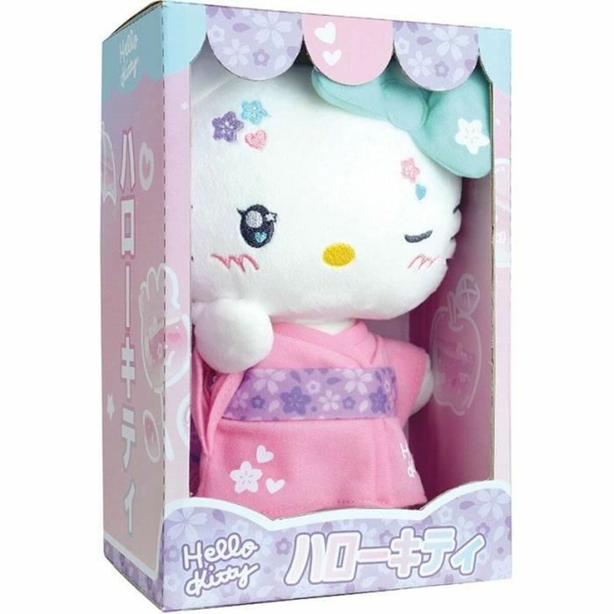 Pūkuotas žaislas Jemini Hello Kitty Kimono Kawai Rose