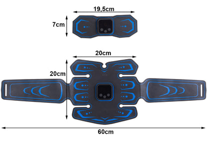 Elektrostimulatorius 3x ems pilvo raumenų stimuliatorius