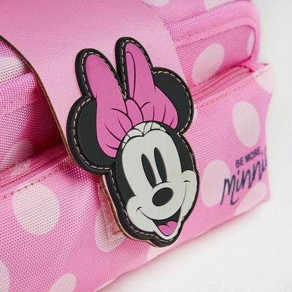 Mokyklinis dėklas Minnie Mouse Rožinė (22 x 12 x 7 cm)