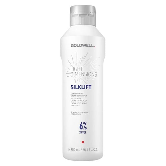 Goldwell Light Dimensions Silklift 6% kondicionuojamasis kremas Developer 750 ml