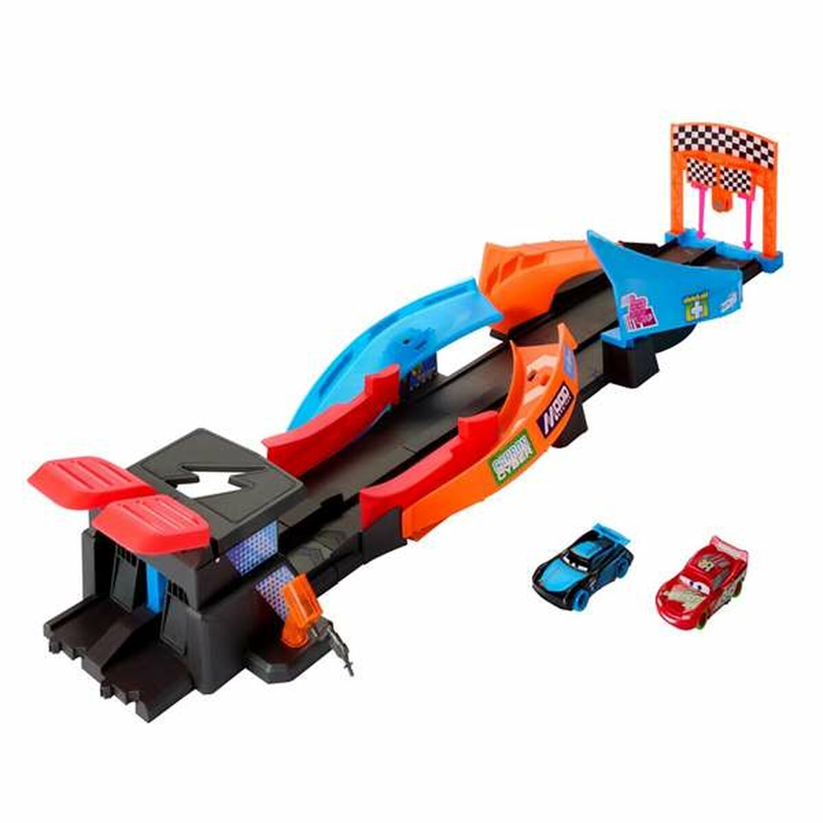 Paleidimo trasa Mattel Glow Racers Šviesti tamsoje