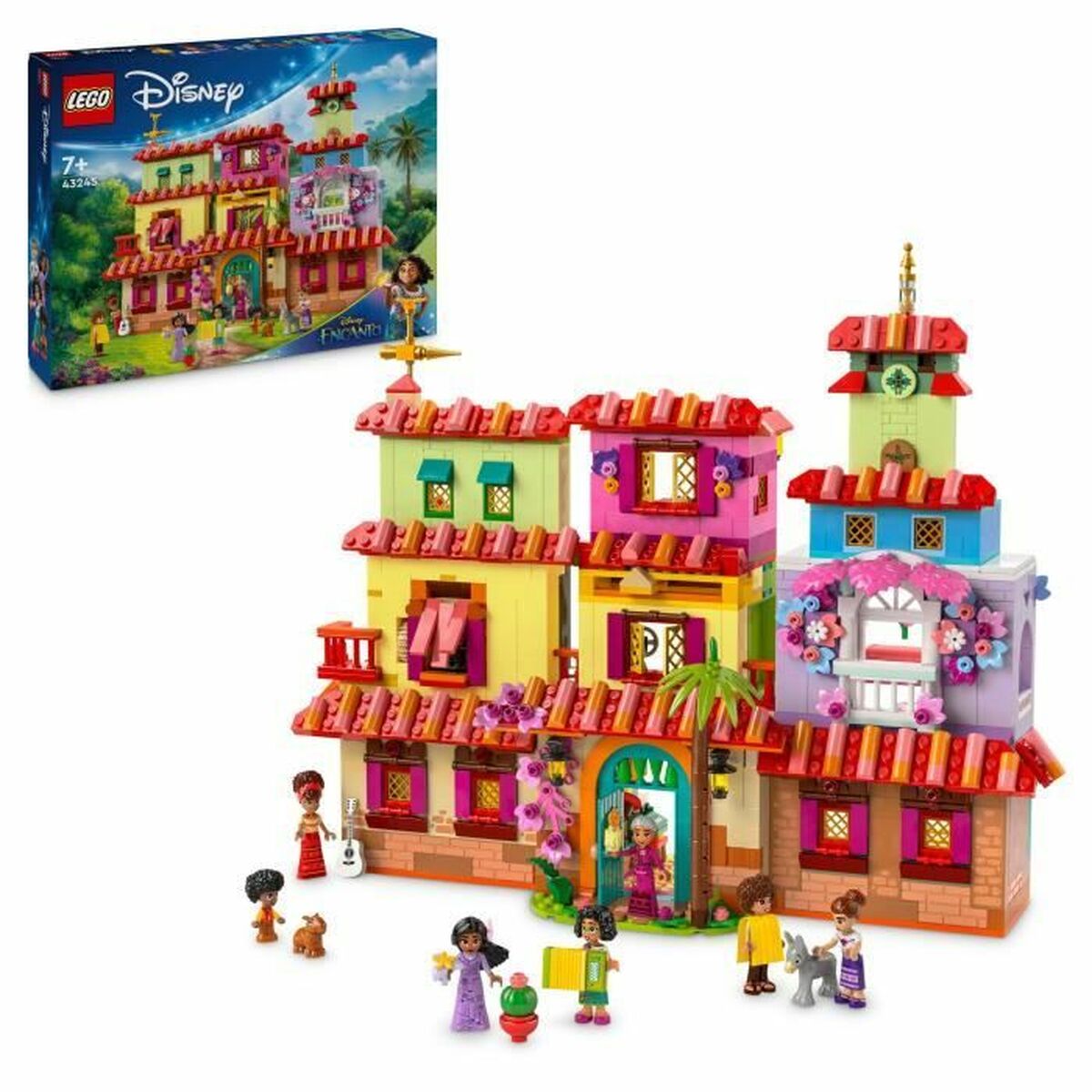 Statybos rinkinys Lego Encanto Madrigal's Magical House Spalvotas