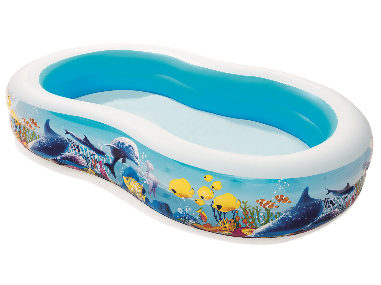 262 x 157 x 46 cm Bestway 54118 pučiamoji žuvų baseinas