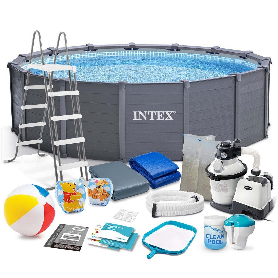 478 x 124 cm 18v1 INTEX 26384 sodinis baseinas