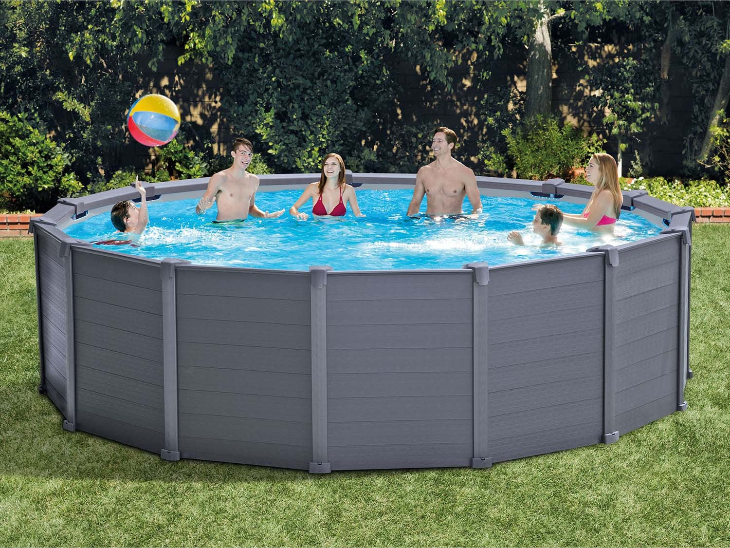 478 x 124 cm 12v1 INTEX 26384 sodinis baseinas