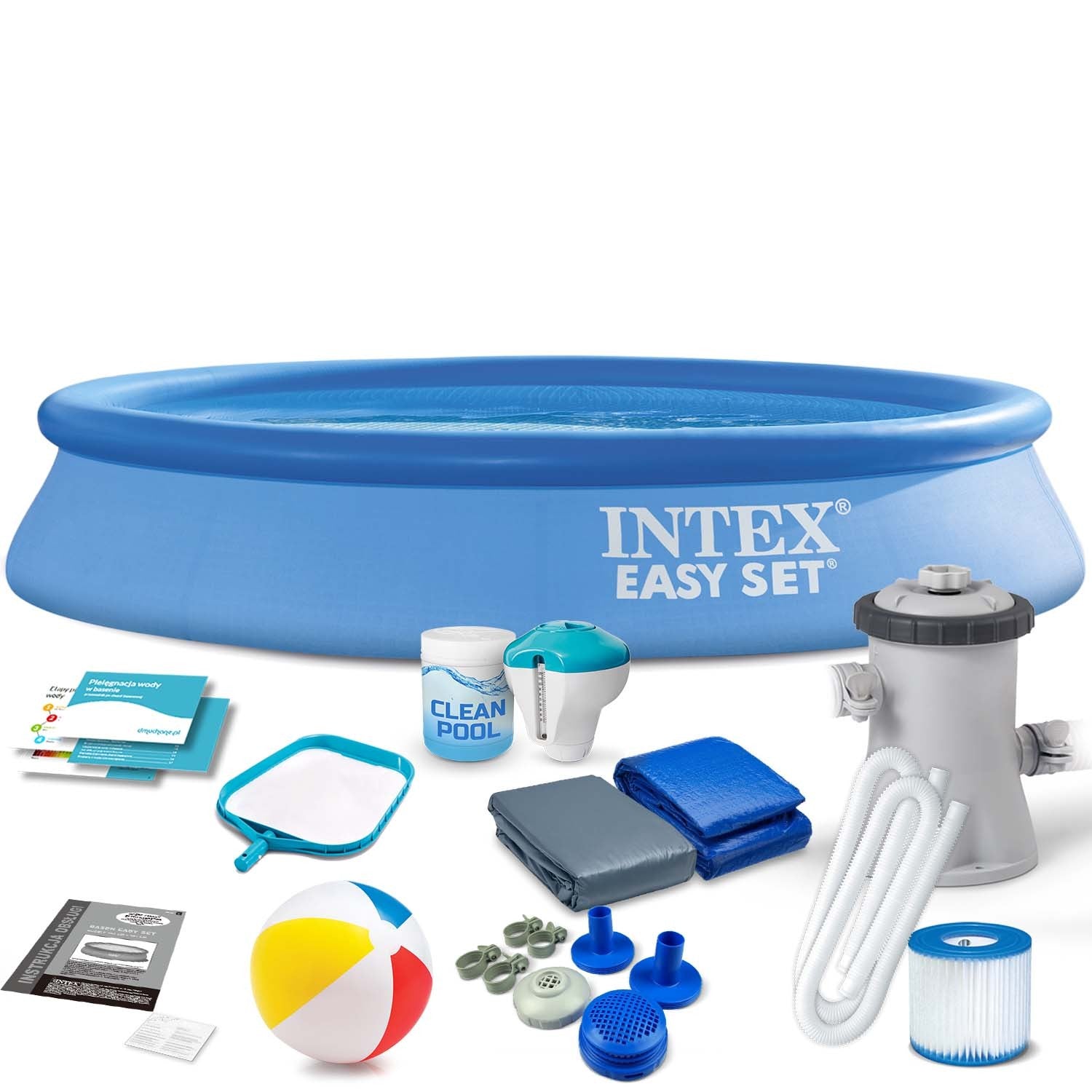 305 x 61 cm 16v1 INTEX 28118 lauko baseinas