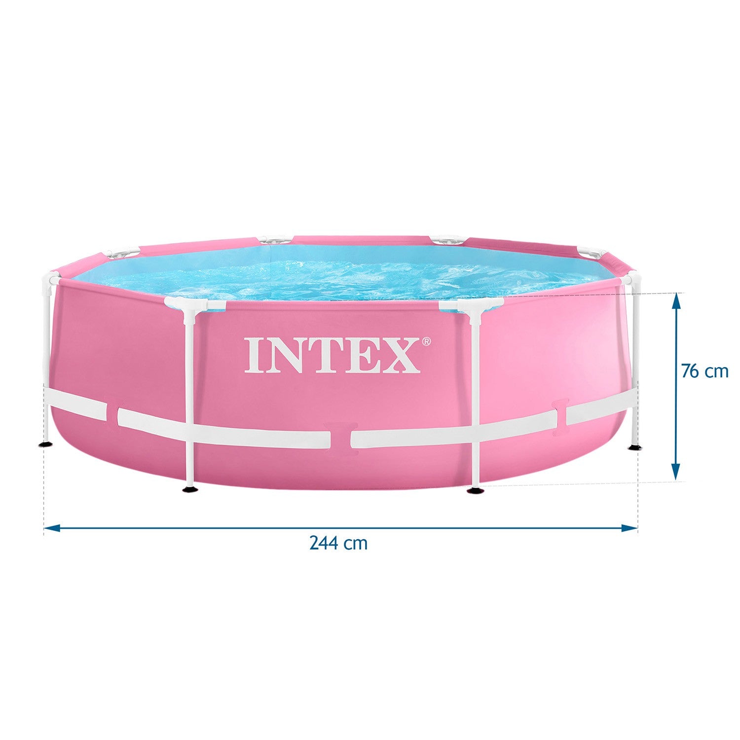 244 cm × 76 cm strypo sodo baseinas INTEX 28290
