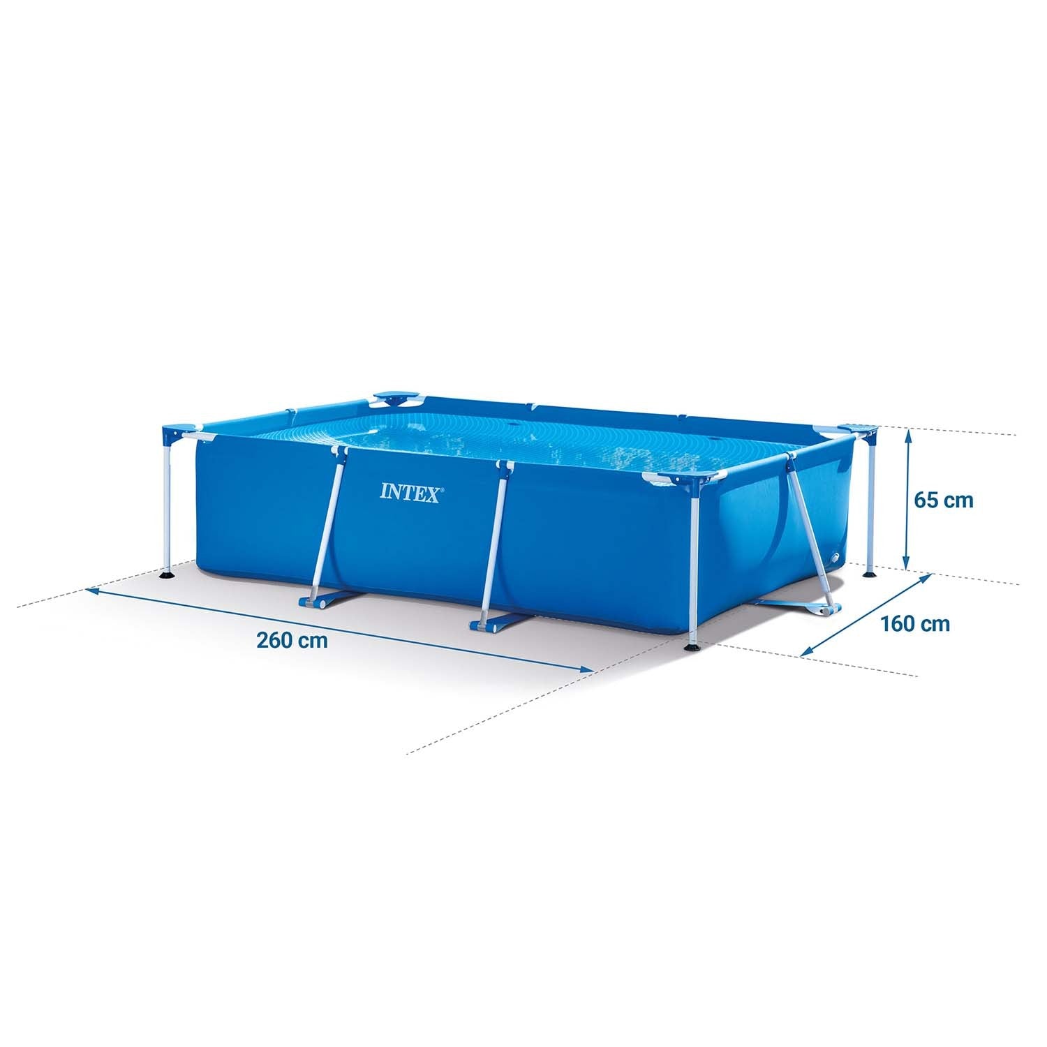 260 x 160 x 65 cm strypuotas sodo baseinas INTEX 28271