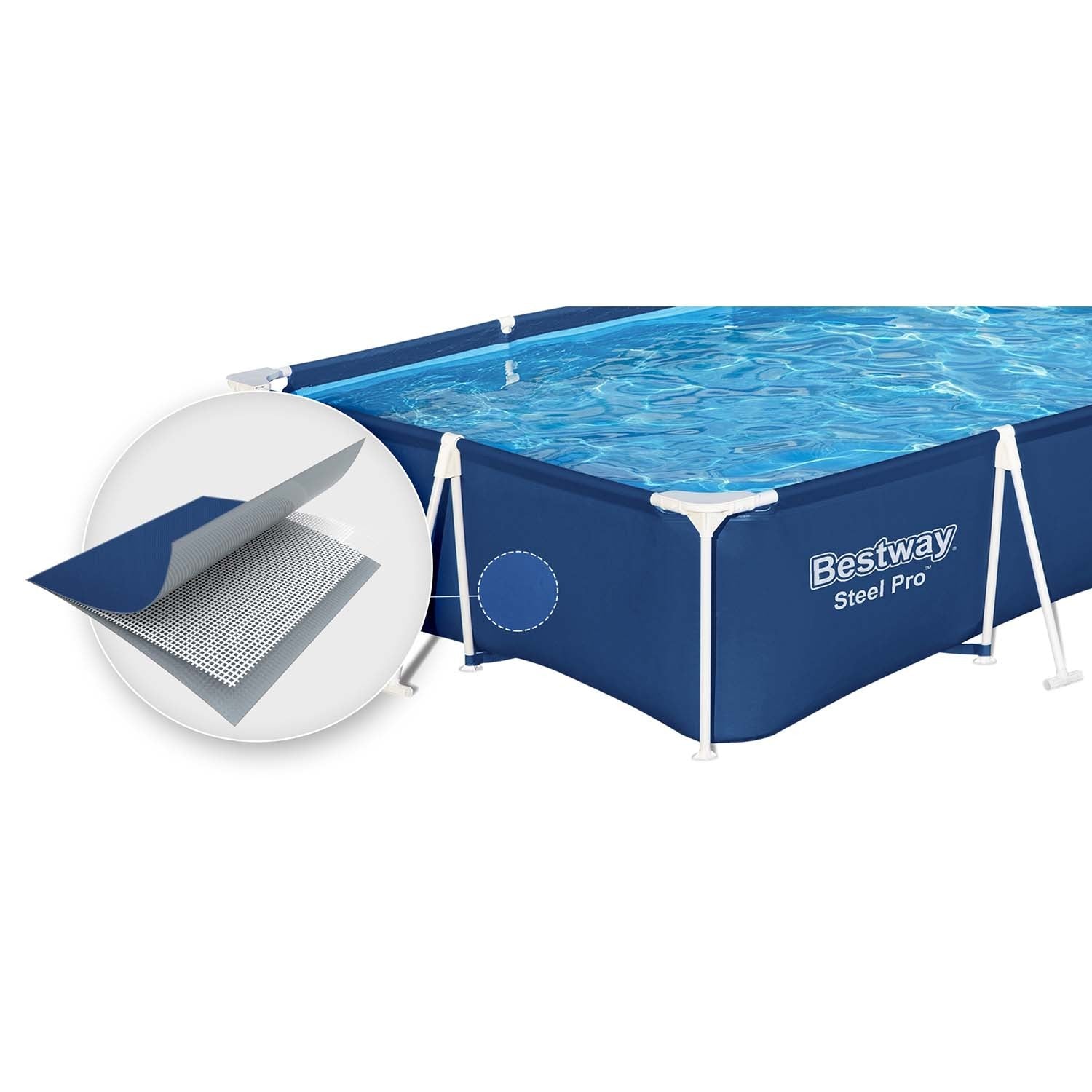 300 x 201 x 66 cm 16w1 Bestway 56404N stogo sodas