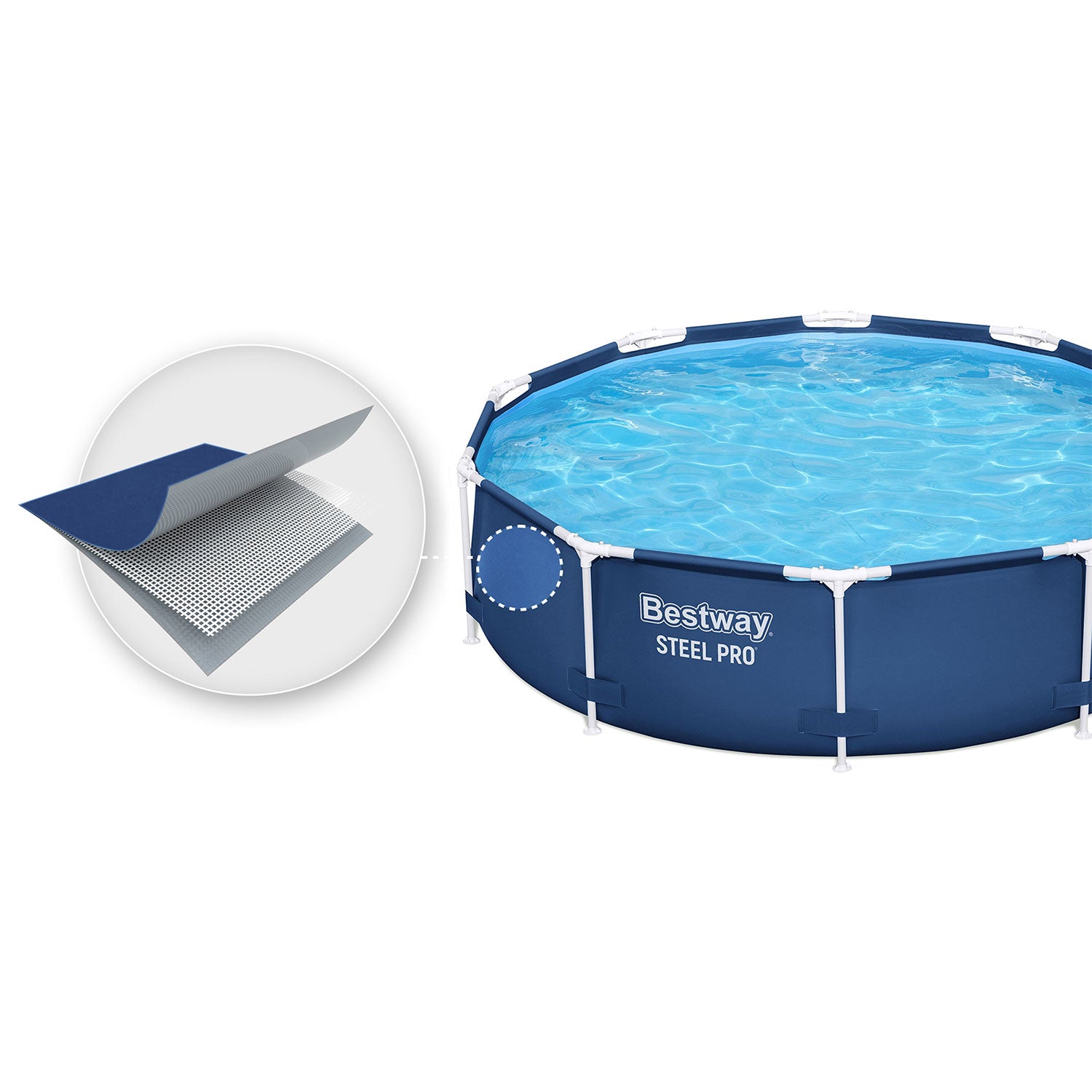 305 x 76 cm 16v1 stogo baseinas