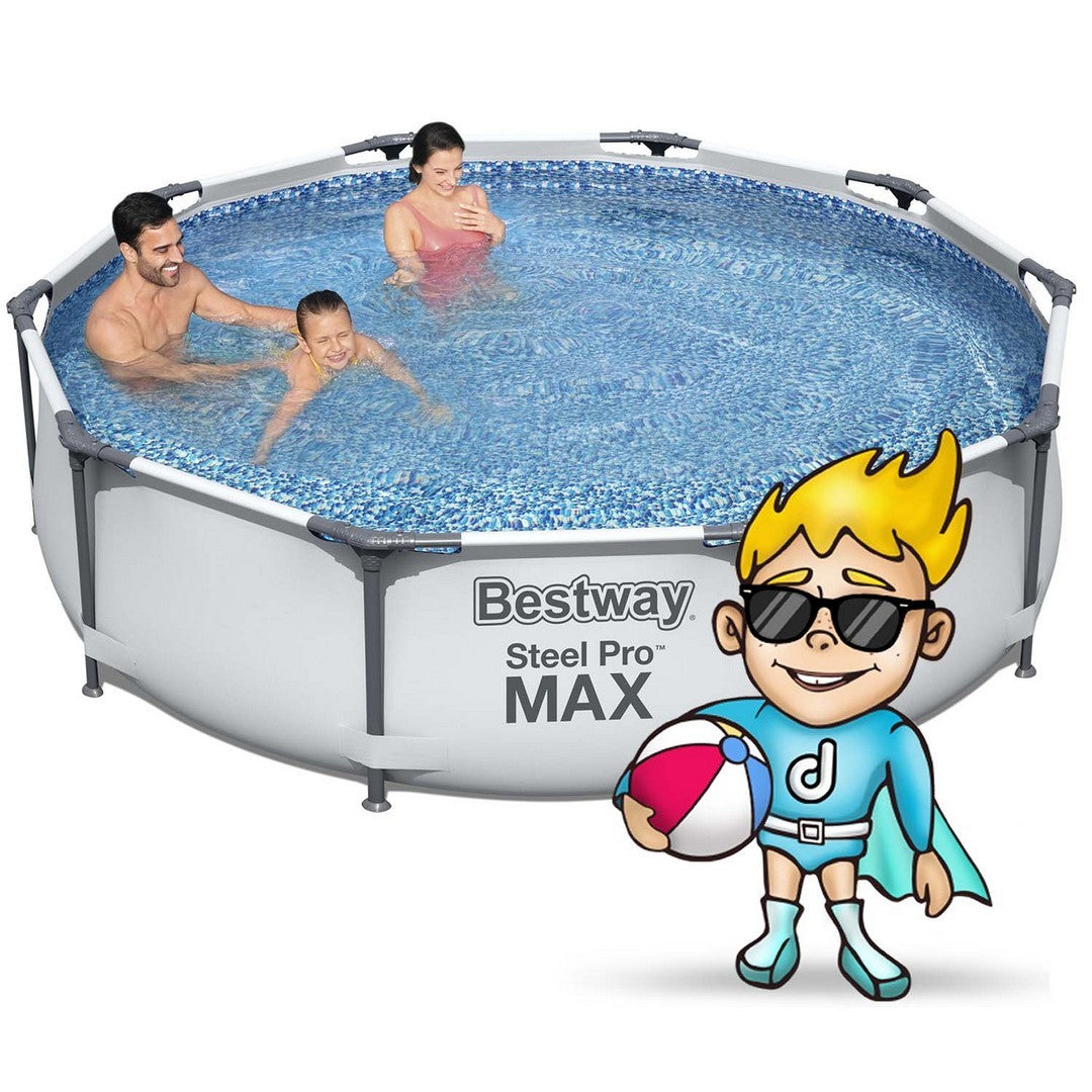 305 x 76 cm 17w1 Bestway 56406 stiklinis sodo baseinas