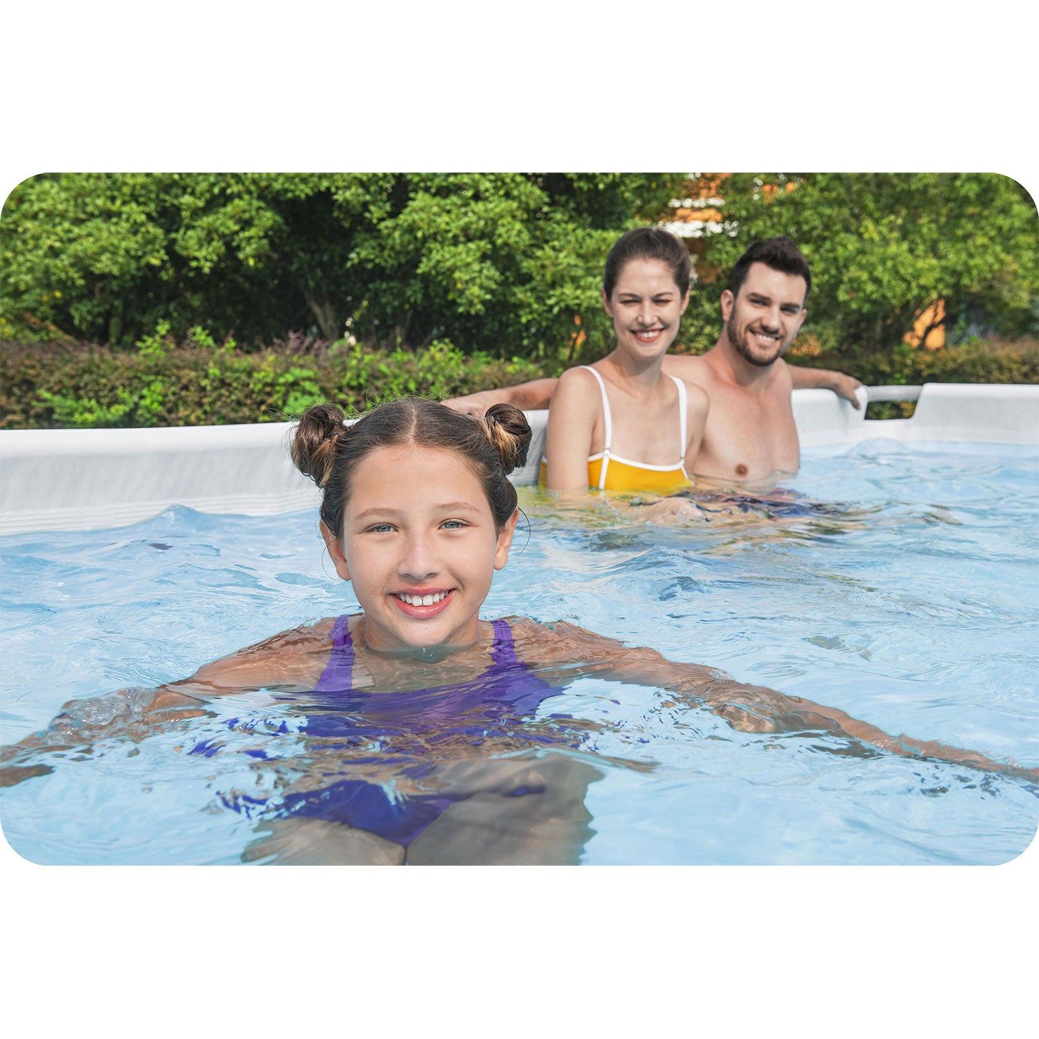 Bestway 56721 baseinas su stogu 404x201x100 cm (11w1)