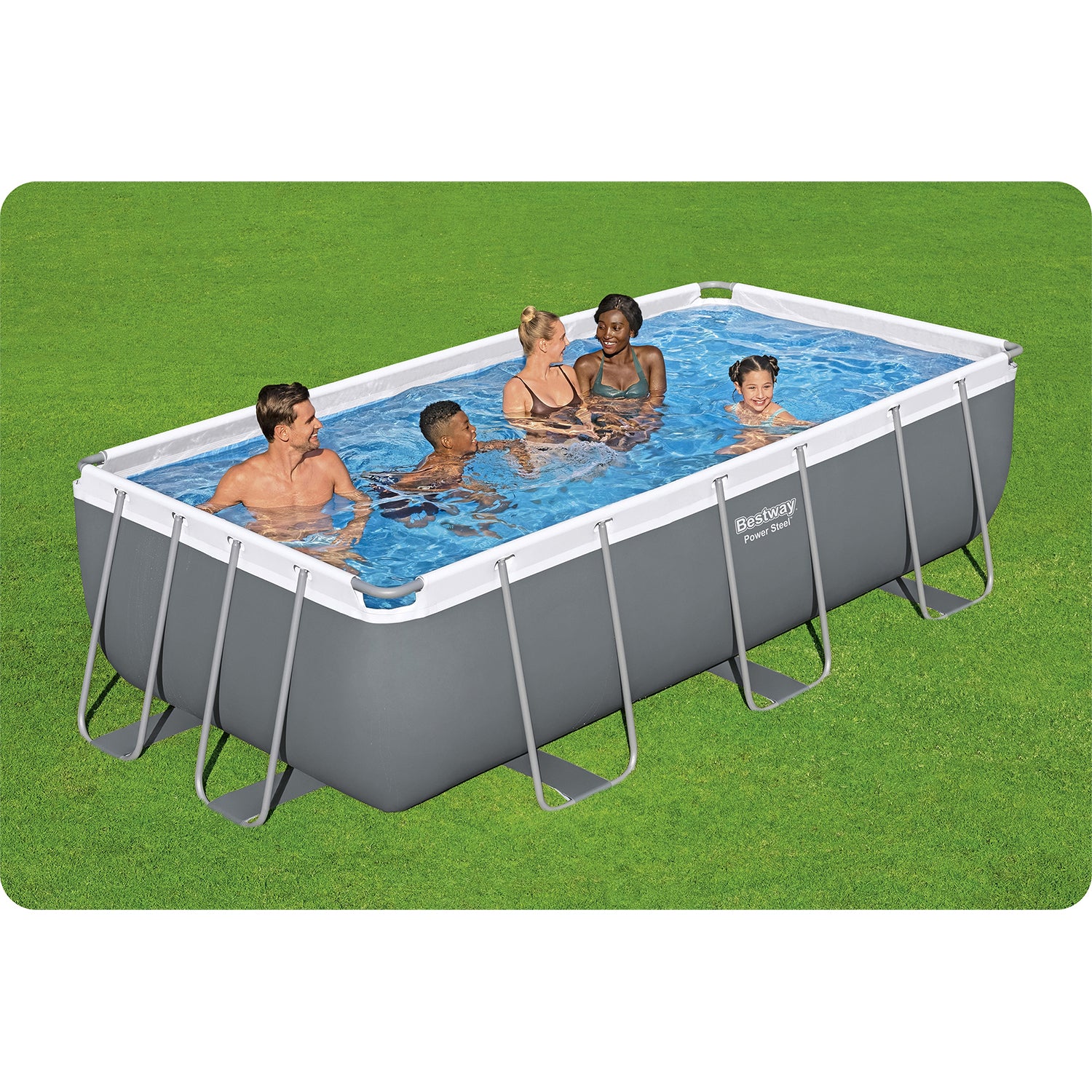 Bestway 56442 baseinas su stogu 404x201x100 cm (10w1)
