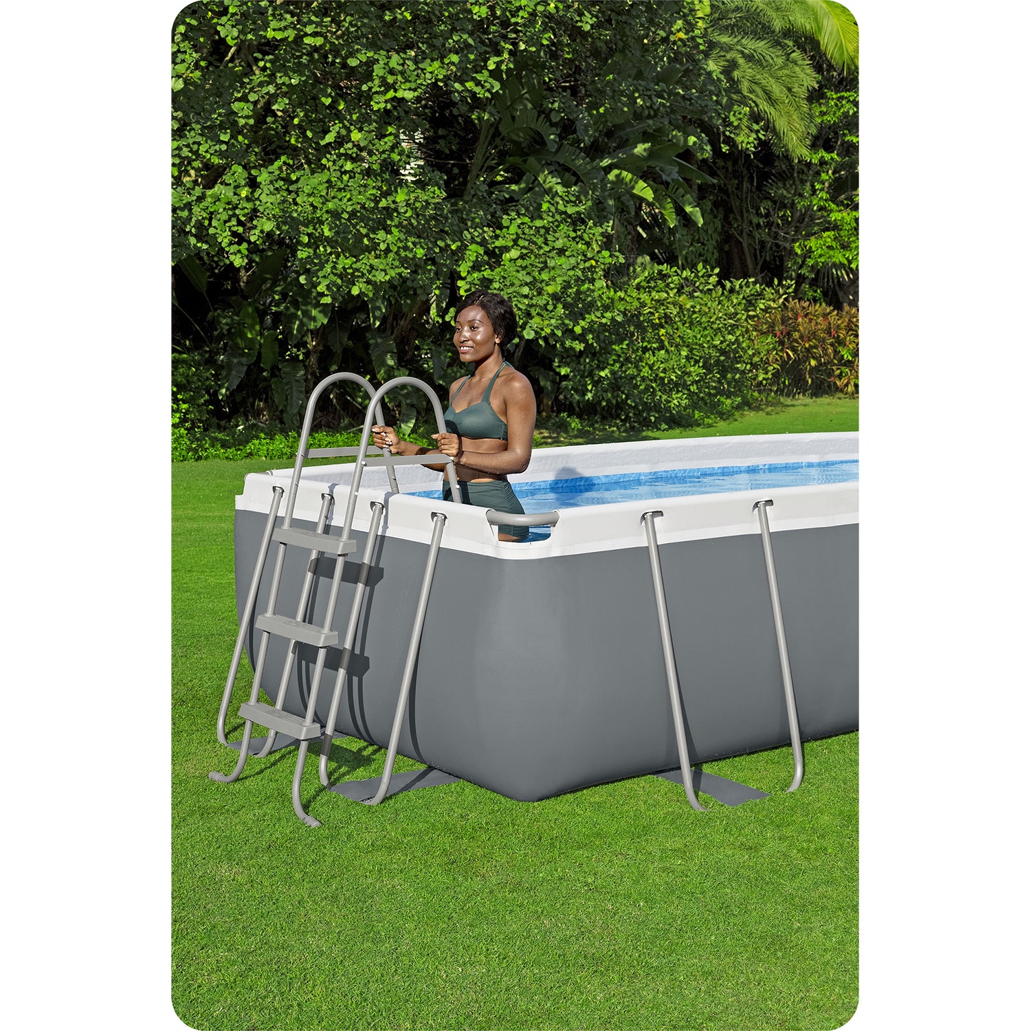 Bestway 56442 baseinas su stogu 404x201x100 cm (10w1)