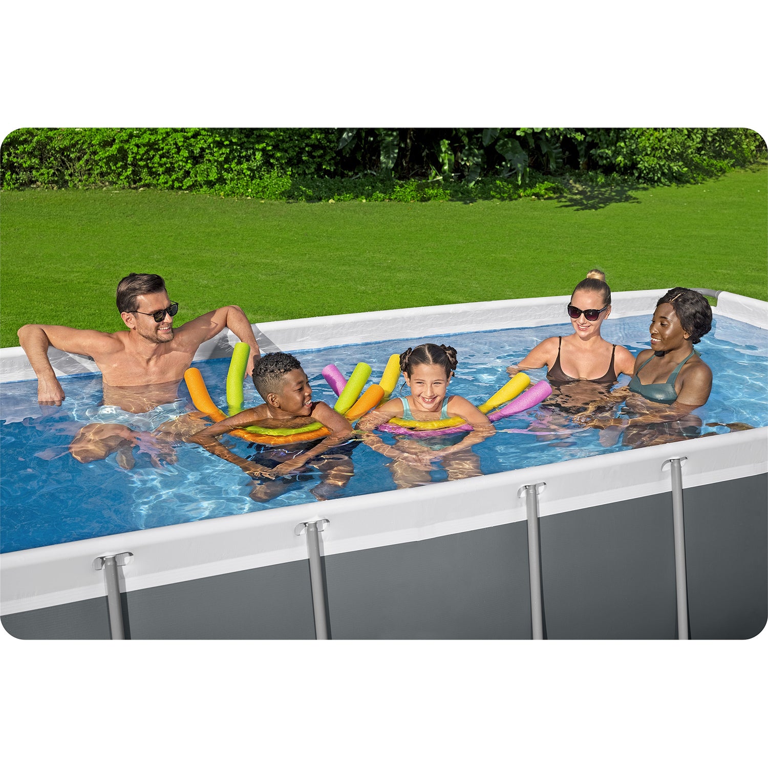 Bestway 56442 baseinas su stogu 404x201x100 cm (10w1)