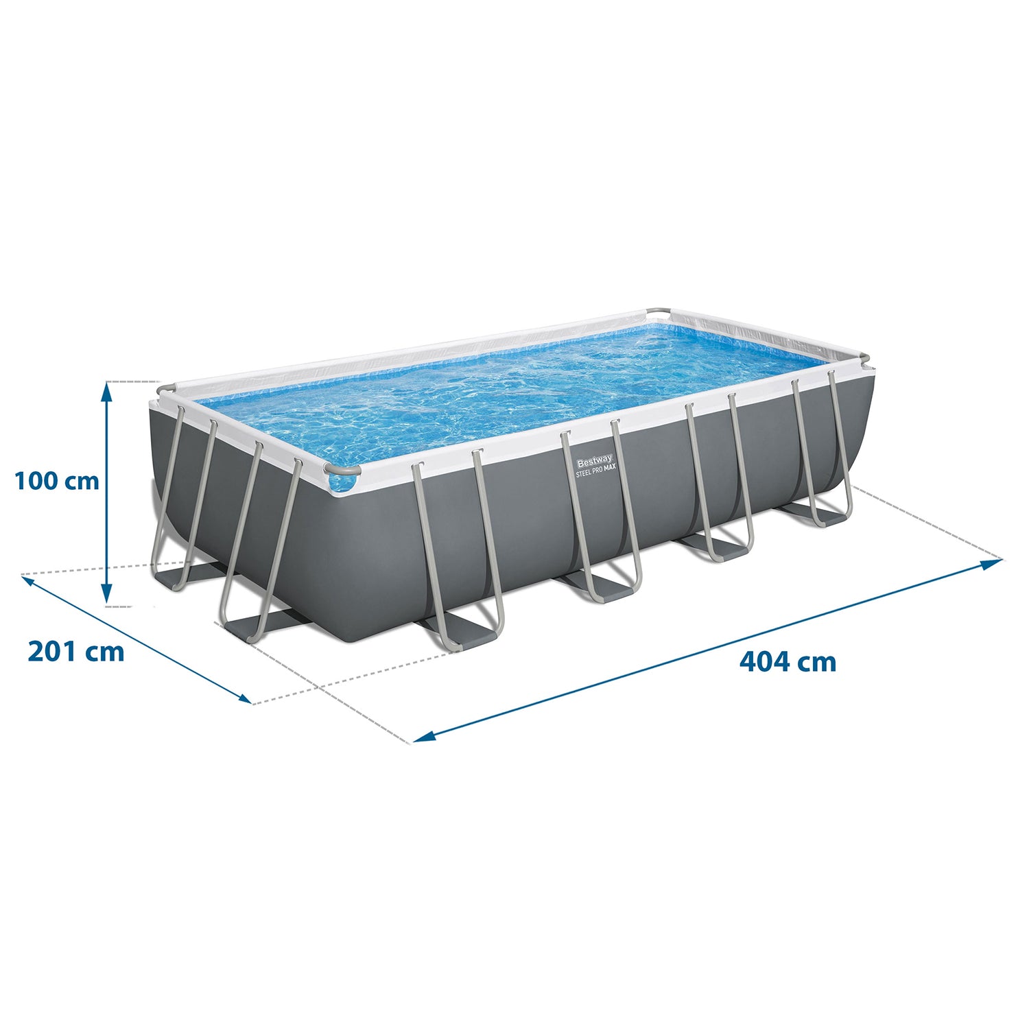 Bestway 56442 baseinas su stogu 404x201x100 cm (10w1)