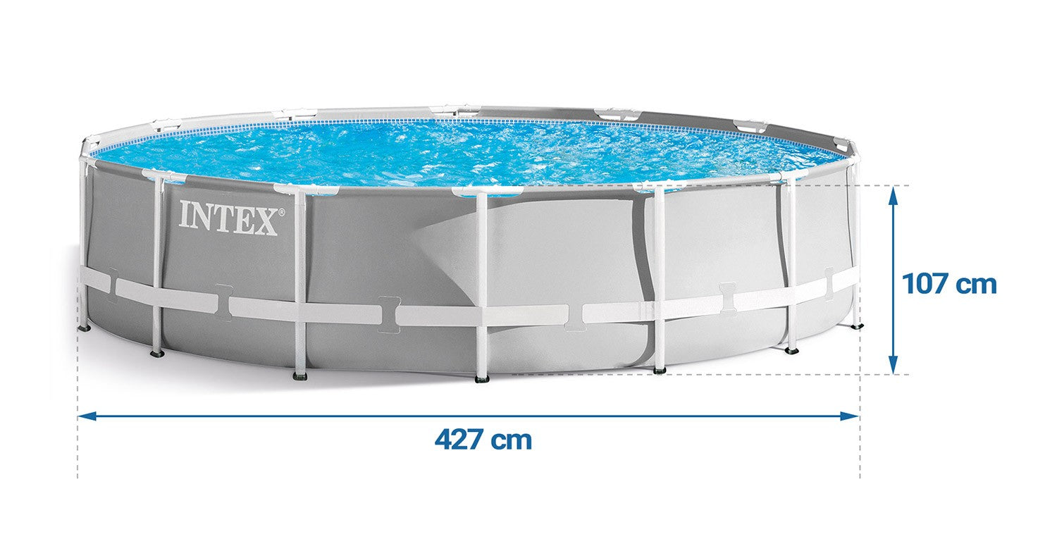 427 x 107 cm 12v1 karkasinis sodo baseinas INTEX 26720