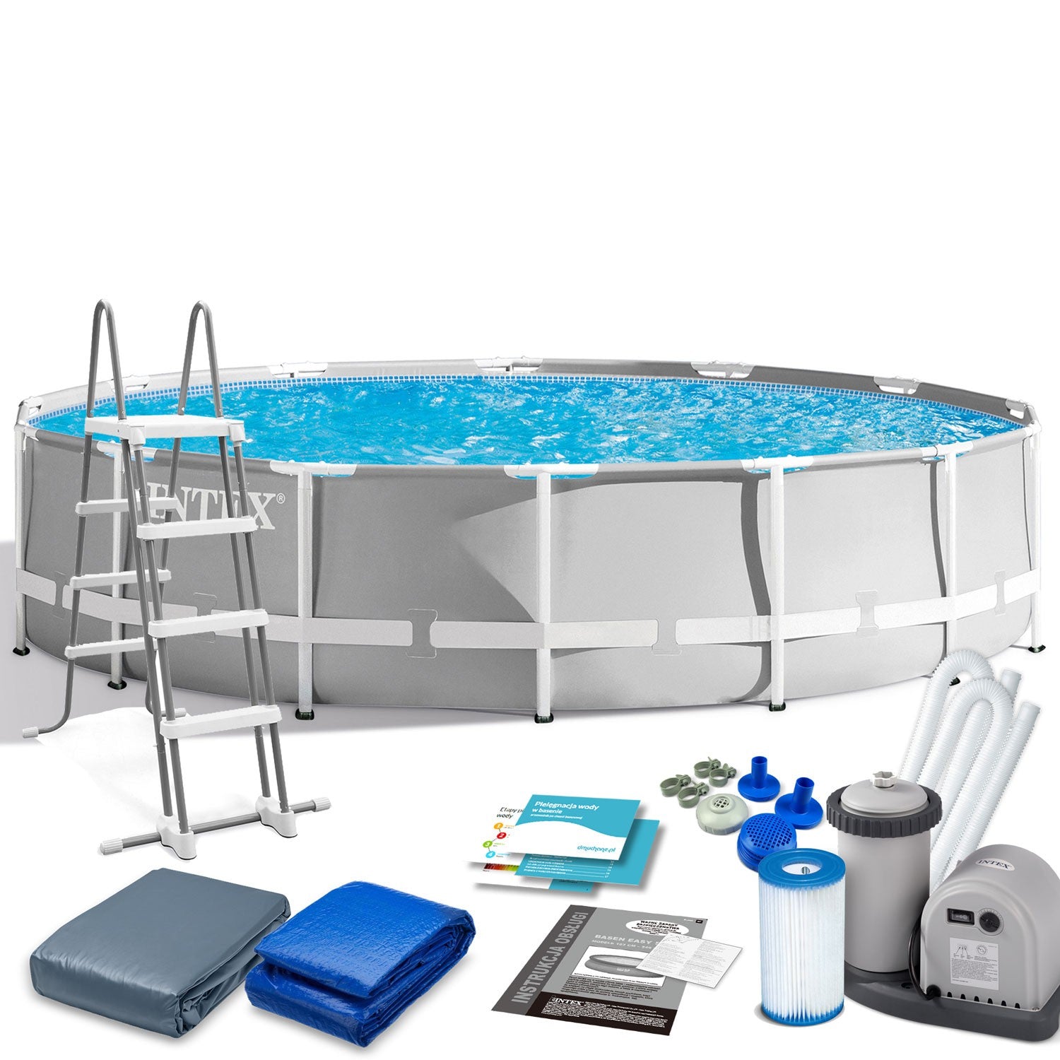 549 x 122 cm 6v1 karkasinis sodo baseinas INTEX 26732