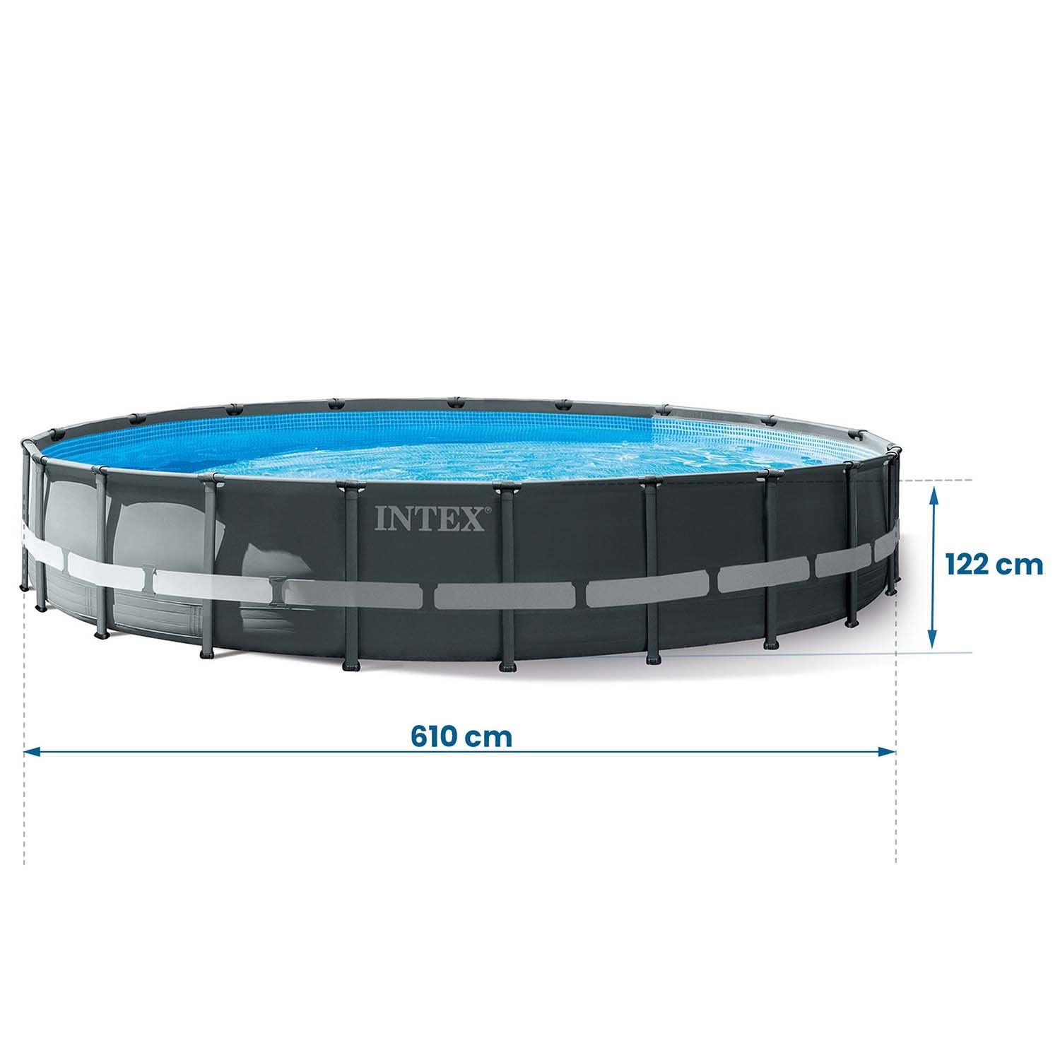 610 x 122 cm 11v1 karkasinis baseinas INTEX 26334