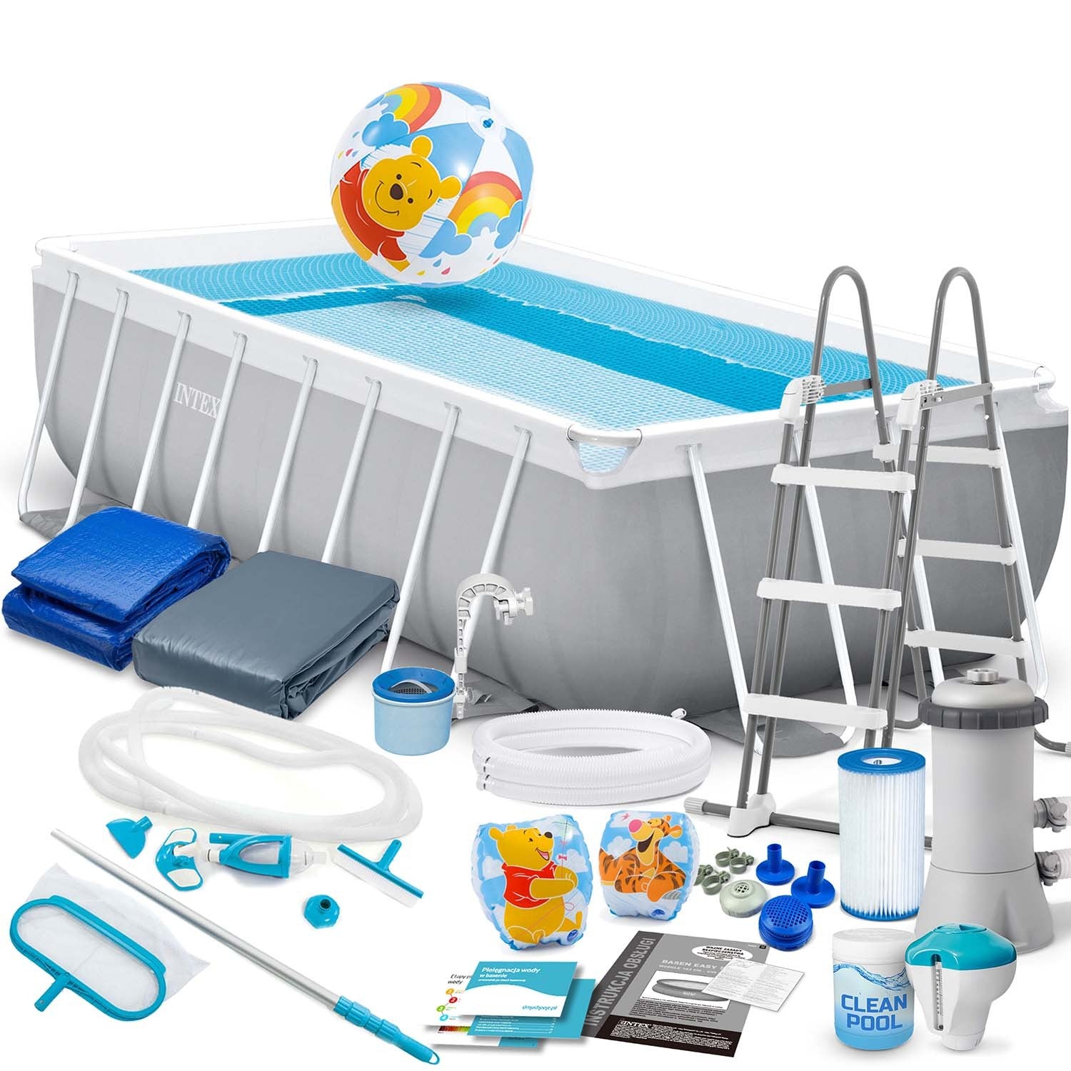 Tvarkaraštis baseinas 488x244x107cm 21v1 INTEX 26792